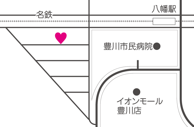 ベリー訪問看護ステーションの案内地図